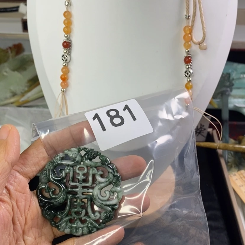 【闪购商品】岫玉发饰未镶嵌晓*
