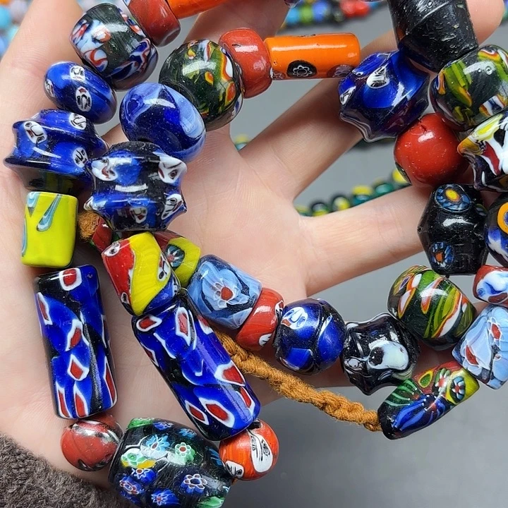 琉璃颈饰琉璃琉璃千花多宝35元1条