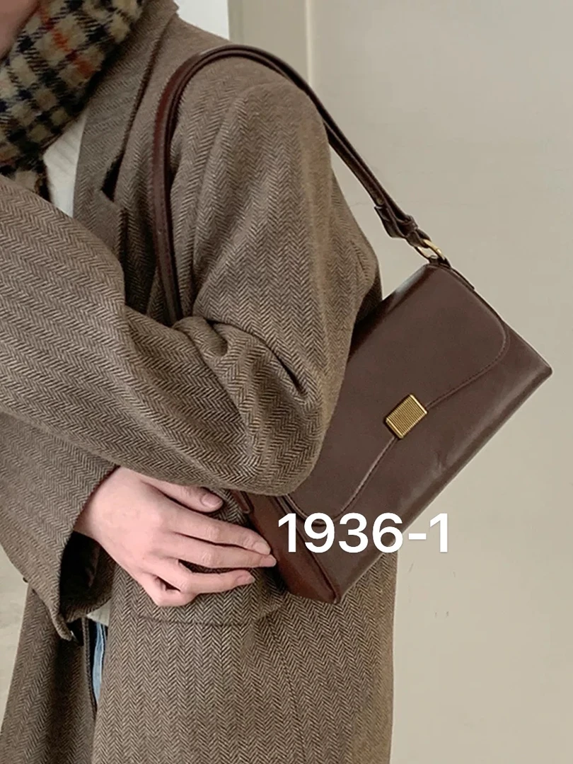 2025新款时尚单肩斜跨迷你号法棍包 #1936-1