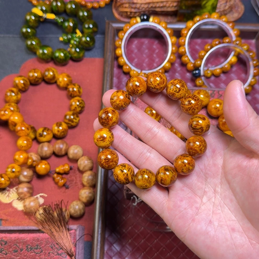 夏***哥香榧木琥珀木1.5精品留疤