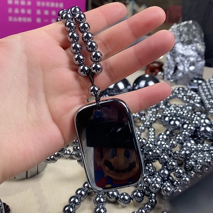 正品的太赫兹石8mm无事牌