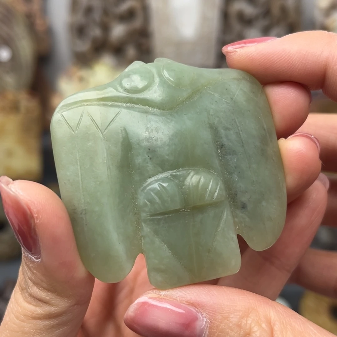 和田玉未镶嵌颈饰鉴古藏珍鉴古藏珍