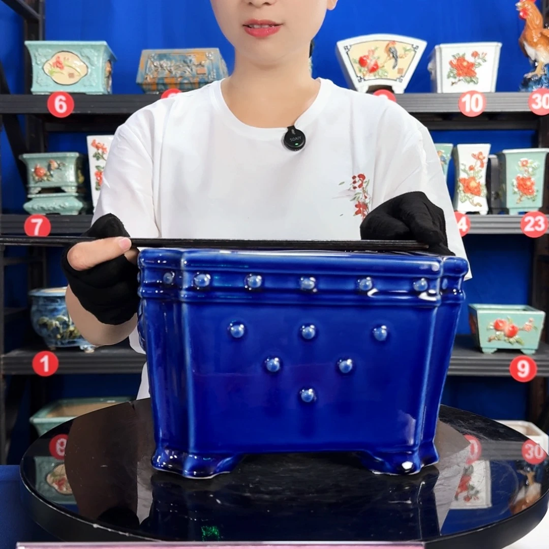 564宝蓝瑕疵外口23内深14