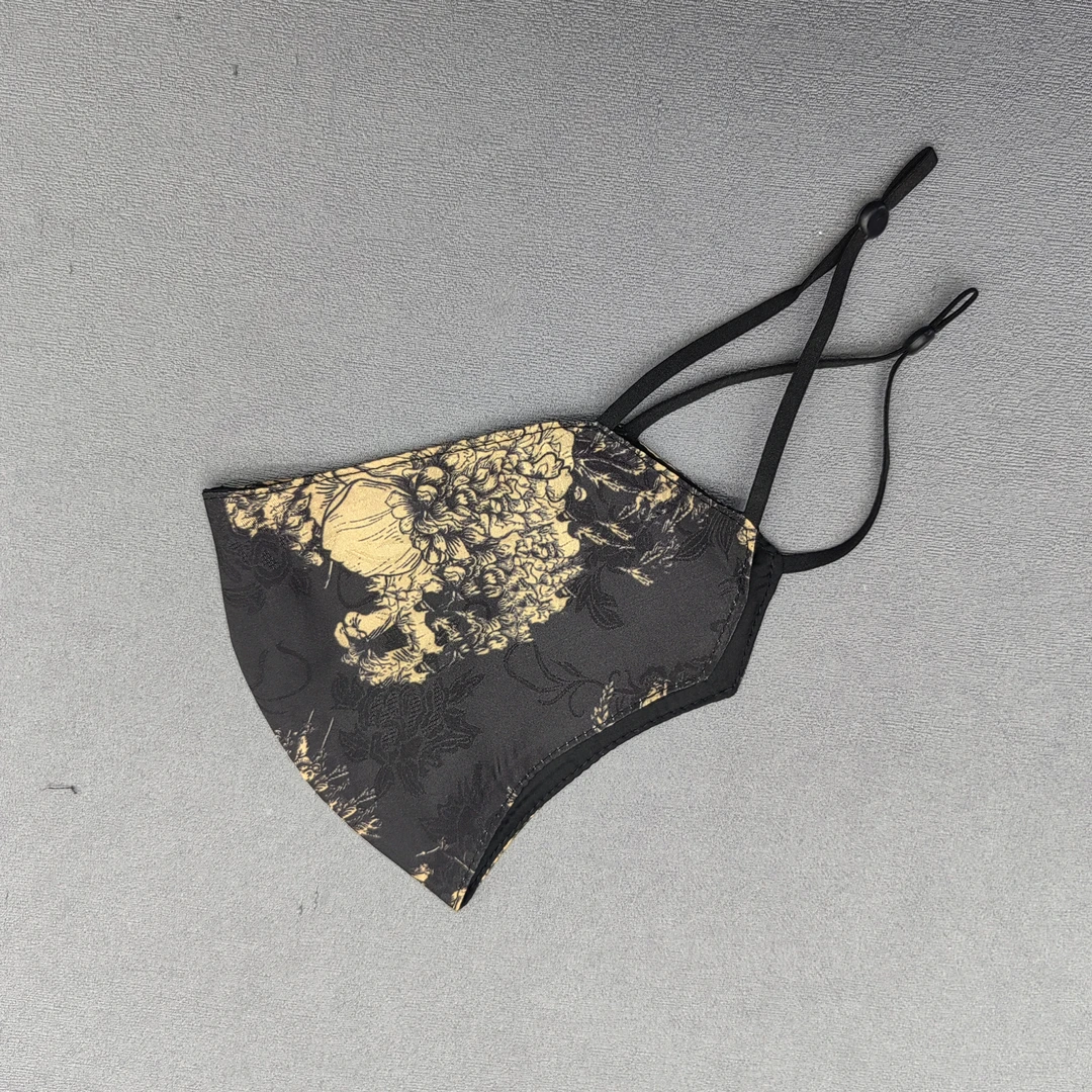 【墨韵金缕】香云花萝防晒口罩H26