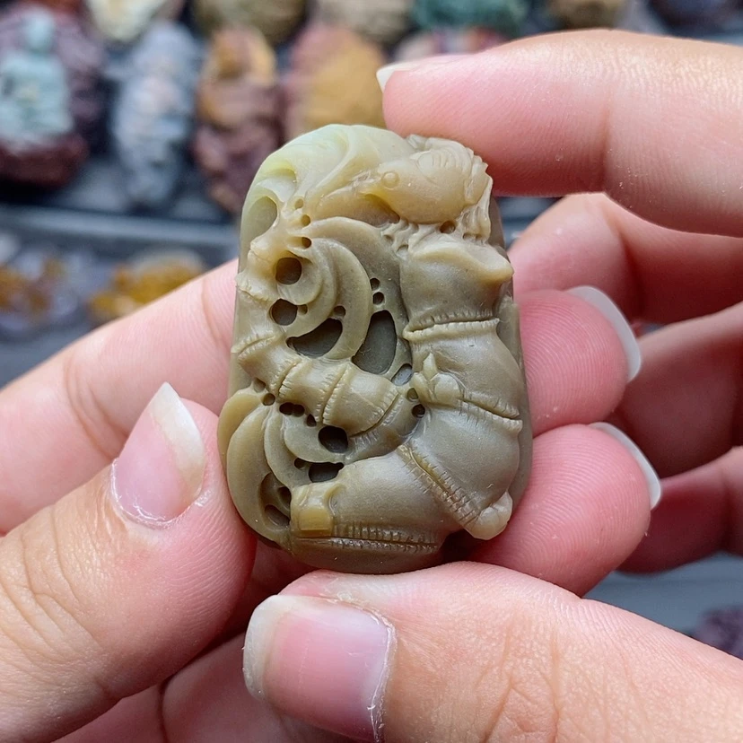 【闪购商品】未镶嵌定制石英质玉吊坠