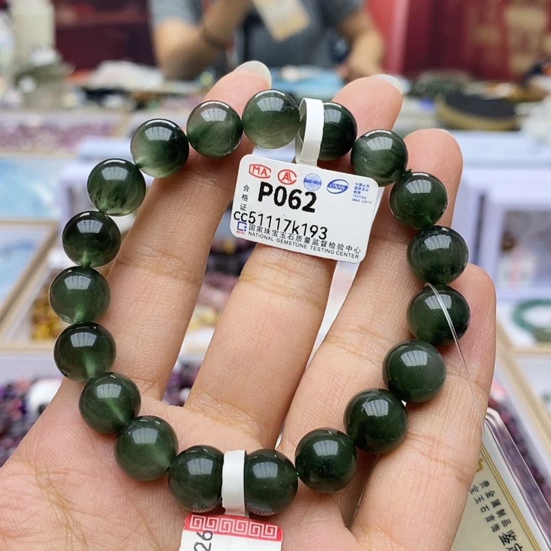 水晶手链未镶嵌宁*✨绿发晶10m+ P062