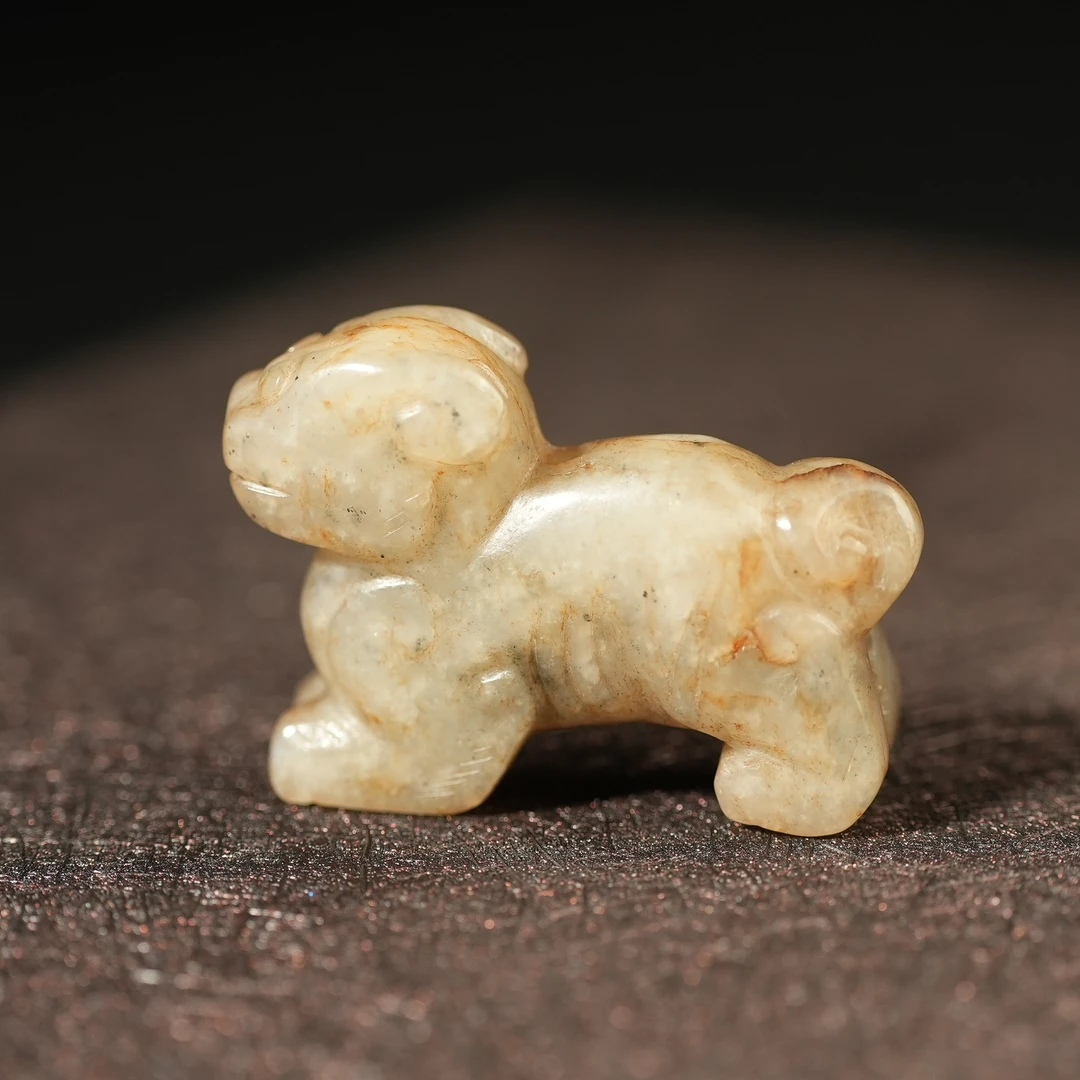 明代和田玉兽【华豫甄选】AAX2503041021