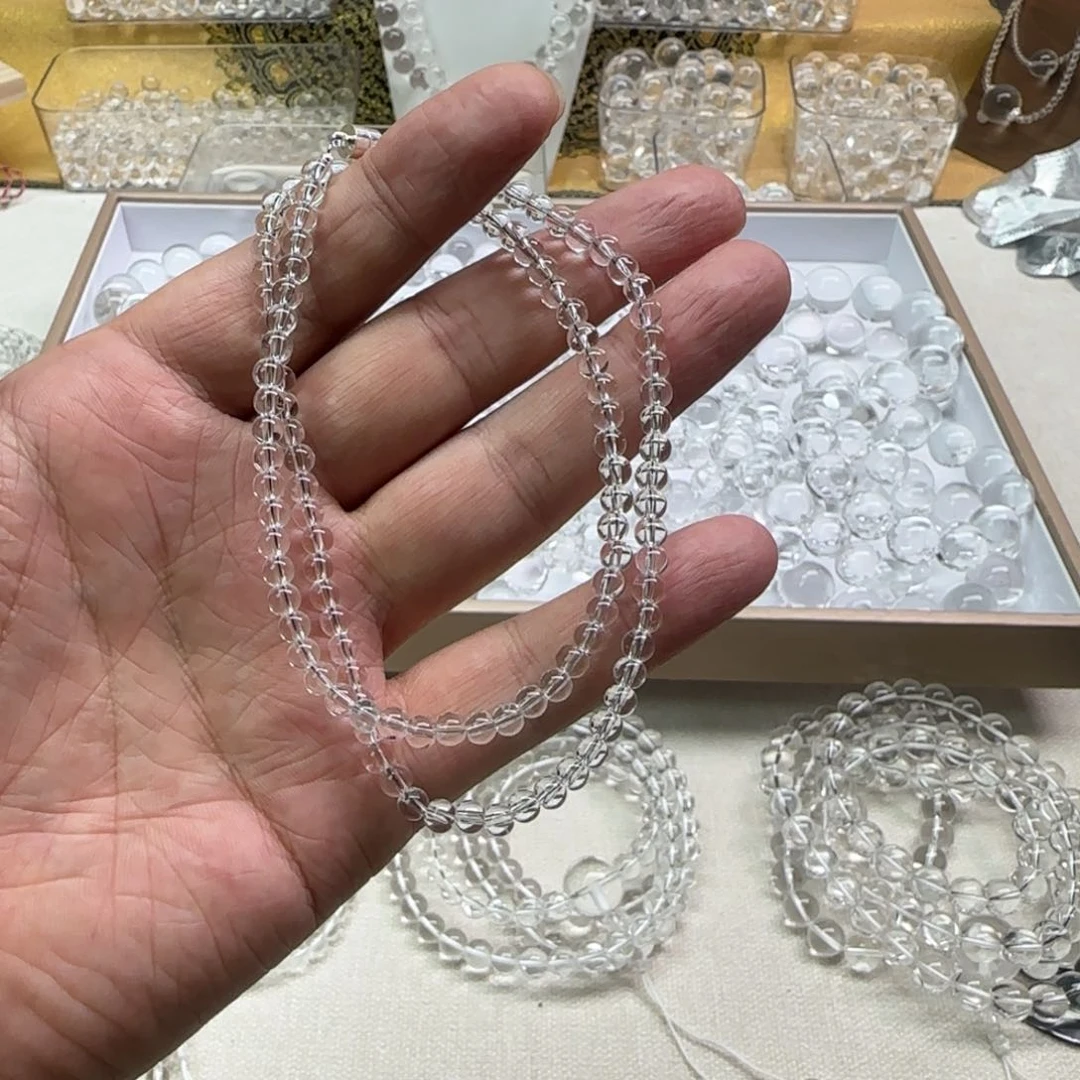 水晶手链未镶嵌小米链