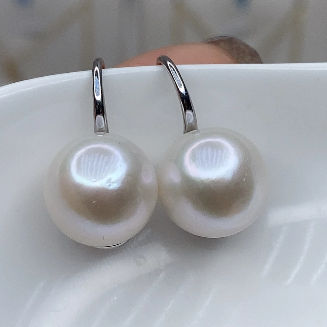 淡水珍珠颈饰银S925镶嵌