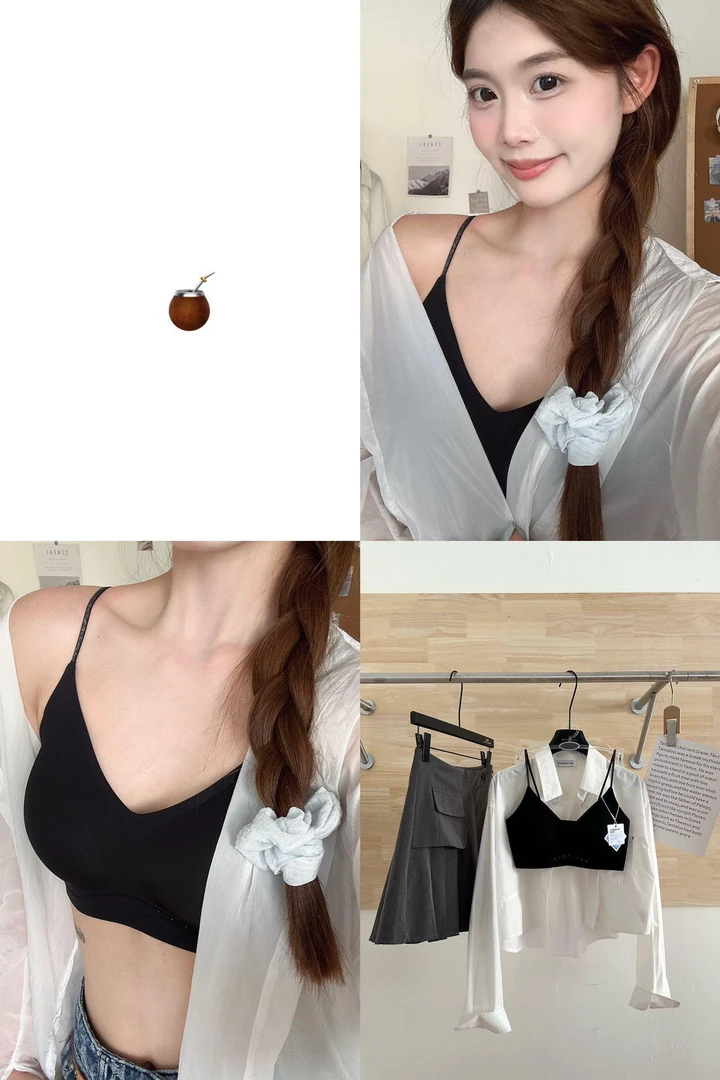 8218 （超推）春夏季薄款舒适百搭细肩带美背