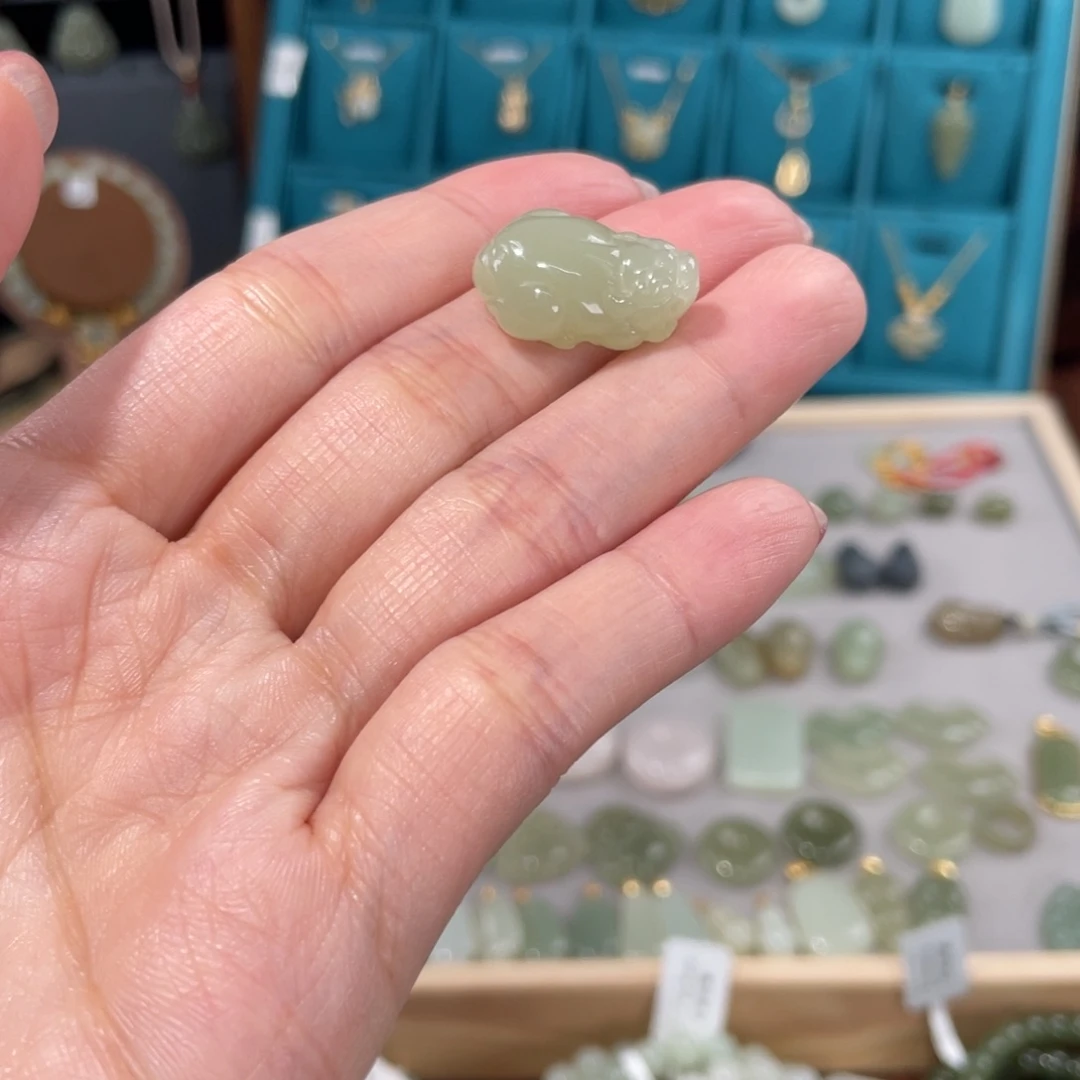 和田玉吊坠(不含链)未镶嵌蔡****伤