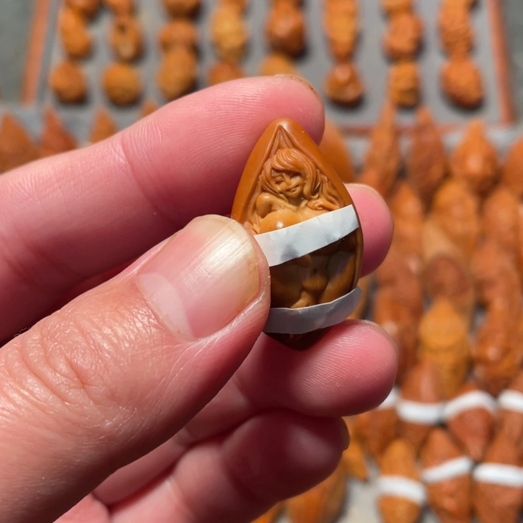 橄榄核手串/手链大漏美女