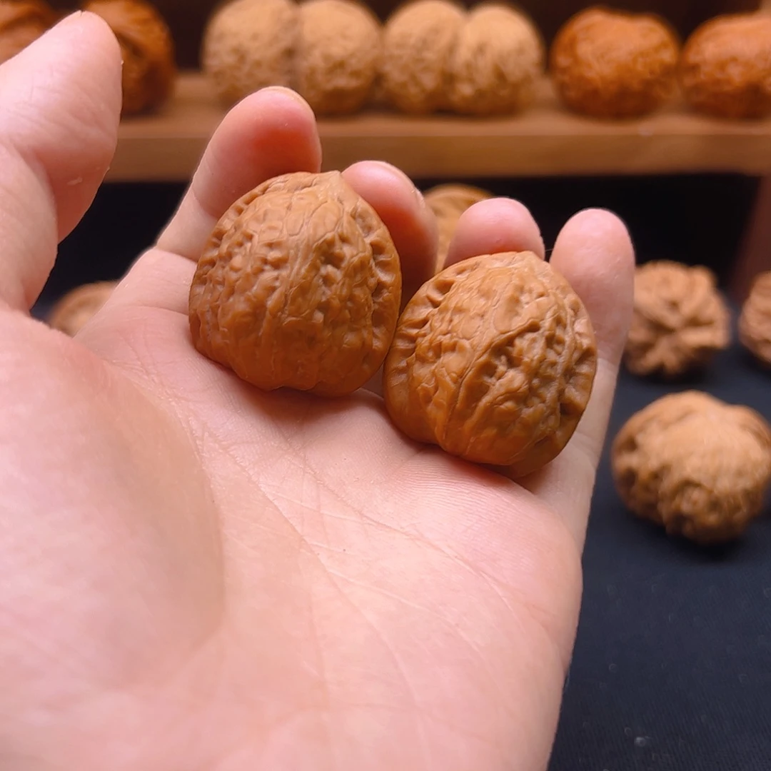 薄***乐把件核桃平谷舍利子全品