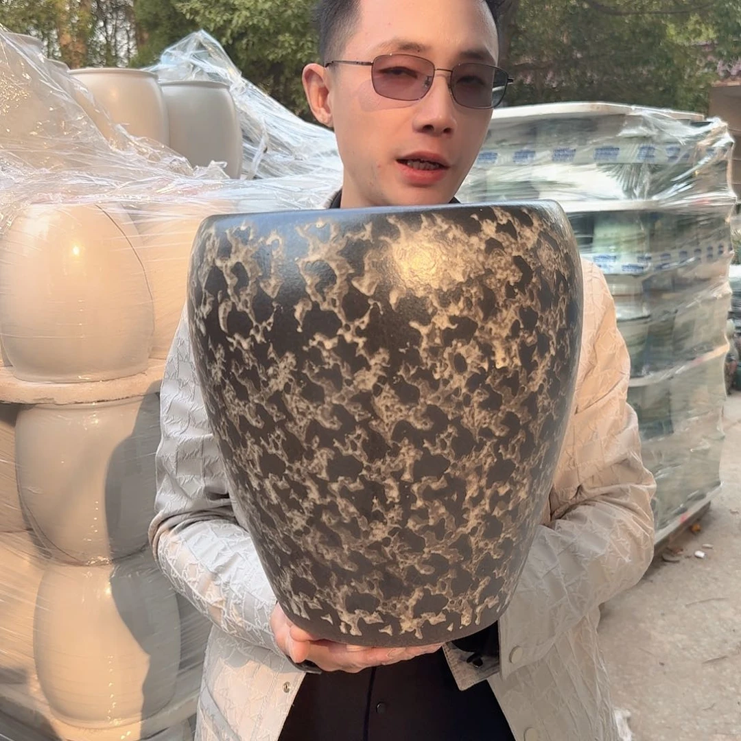 紫砂花盆口25高30（一个姹寂窝口