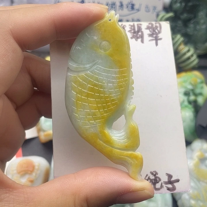 颈饰未镶嵌翡翠天然翡翠