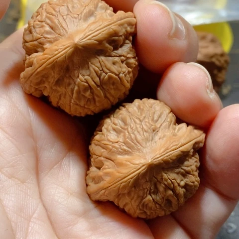 文玩核桃把件平底锅