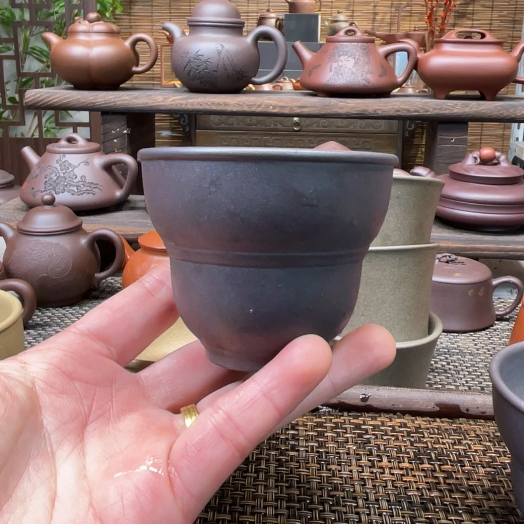 紫砂茶壶宜兴原矿紫砂手工制100