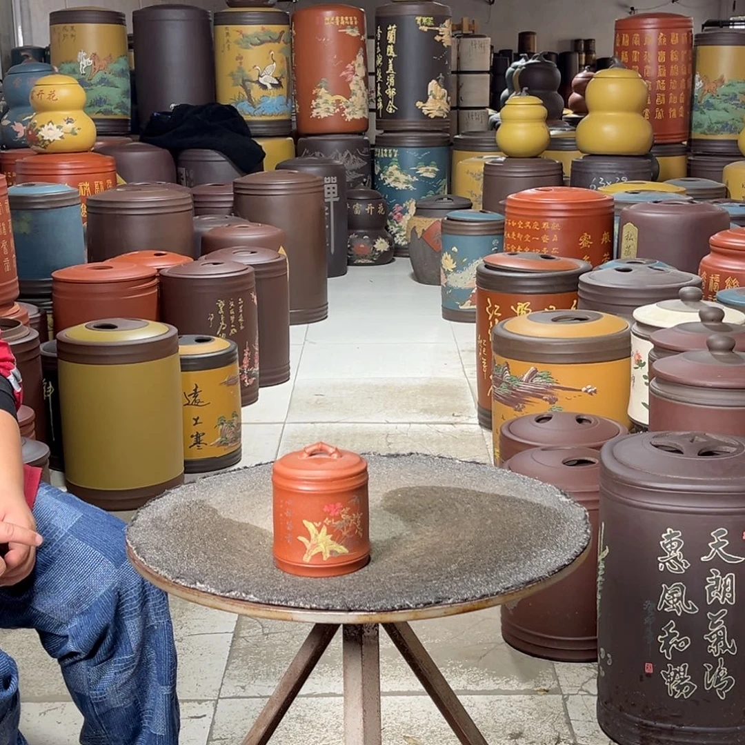 紫砂茶叶罐茶叶罐