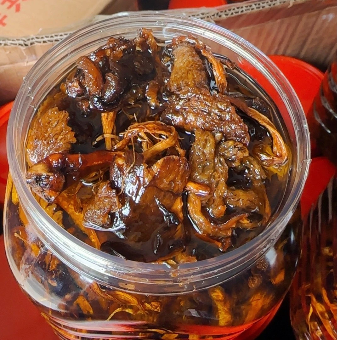 阿秀姐云南油炸野生鸡枞