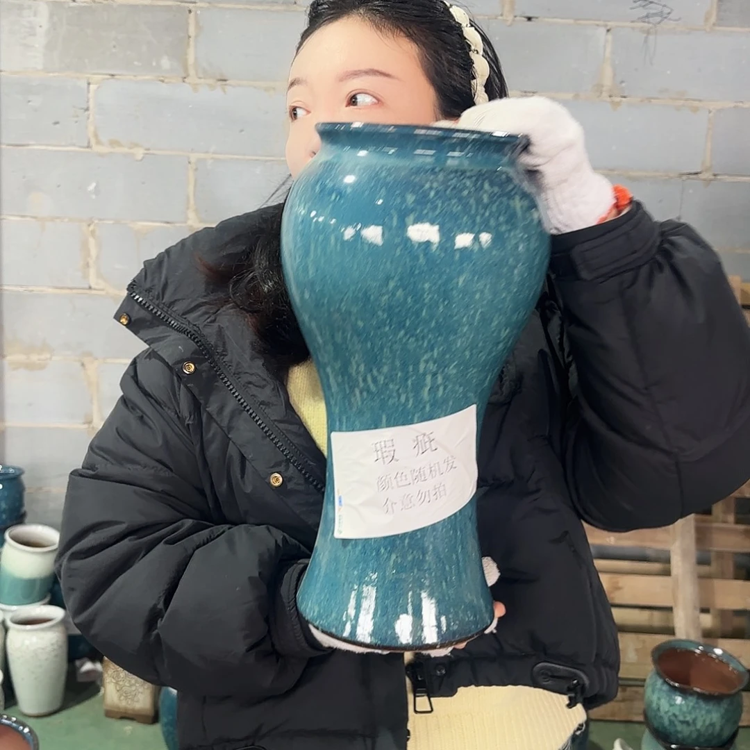 瑕疵一个高38/15红陶