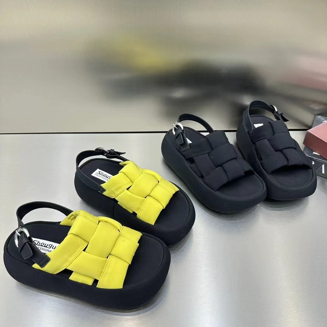 【建议拍大一码】厚底包跟夏季欧若风凉鞋柔软舒适软底面包凉鞋托鞋