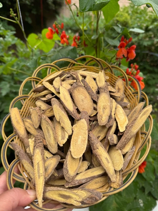 精选多年生长粗皮干草斜切片  无硫。无添加