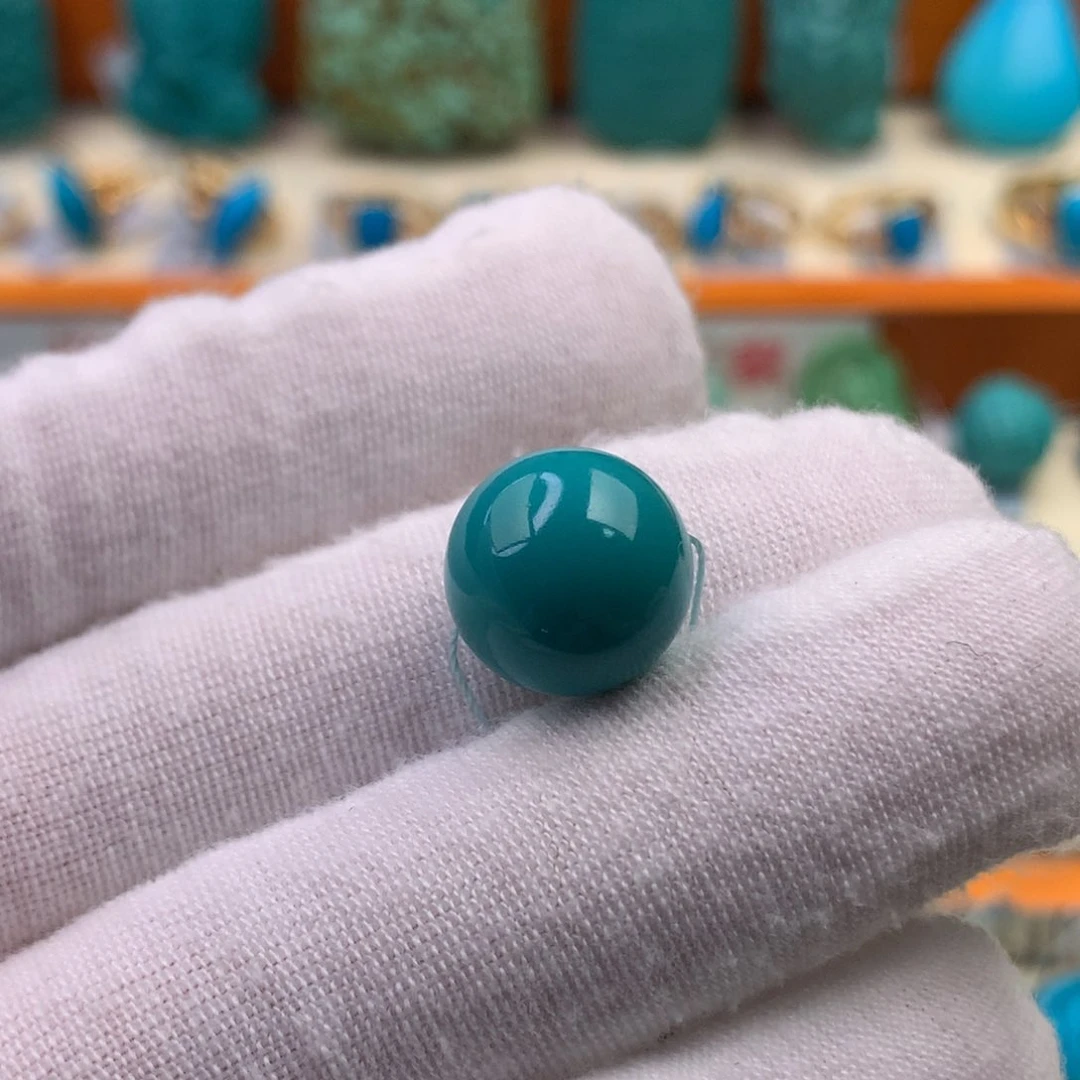 未镶嵌绿松石珠宝半成品