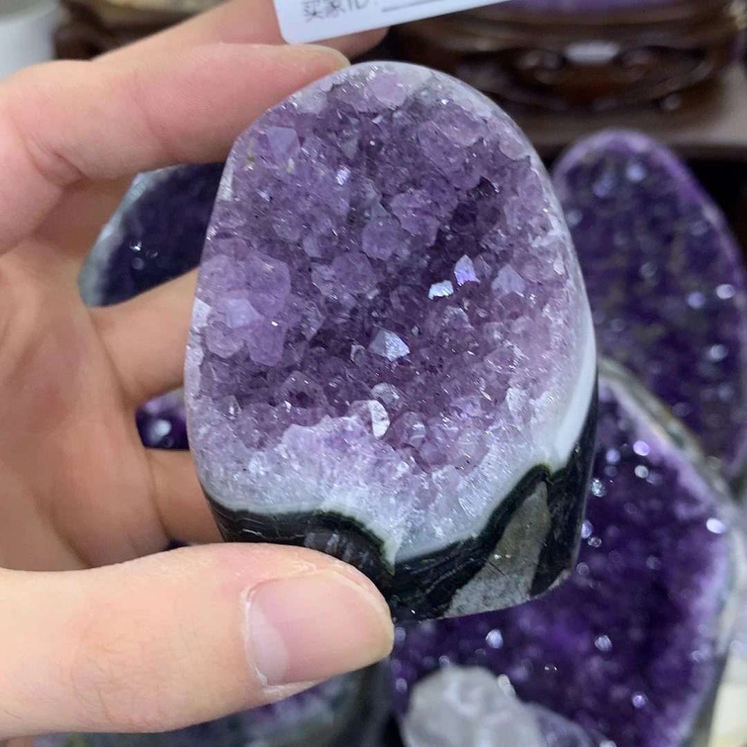 紫晶珠宝半成品未镶嵌917