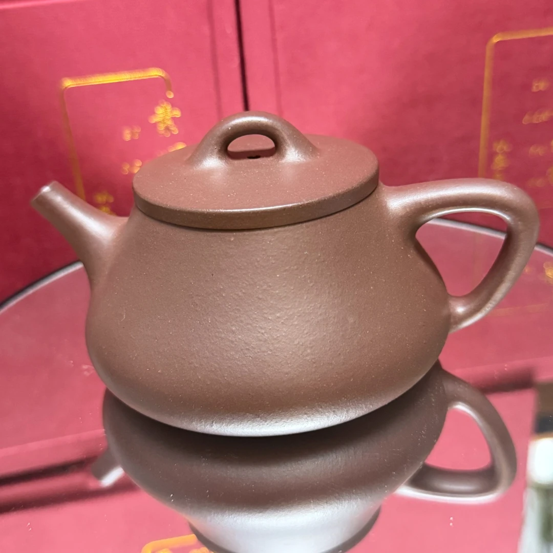 【纳瓢 紫泥】原矿紫泥精工半手工纳瓢180cc