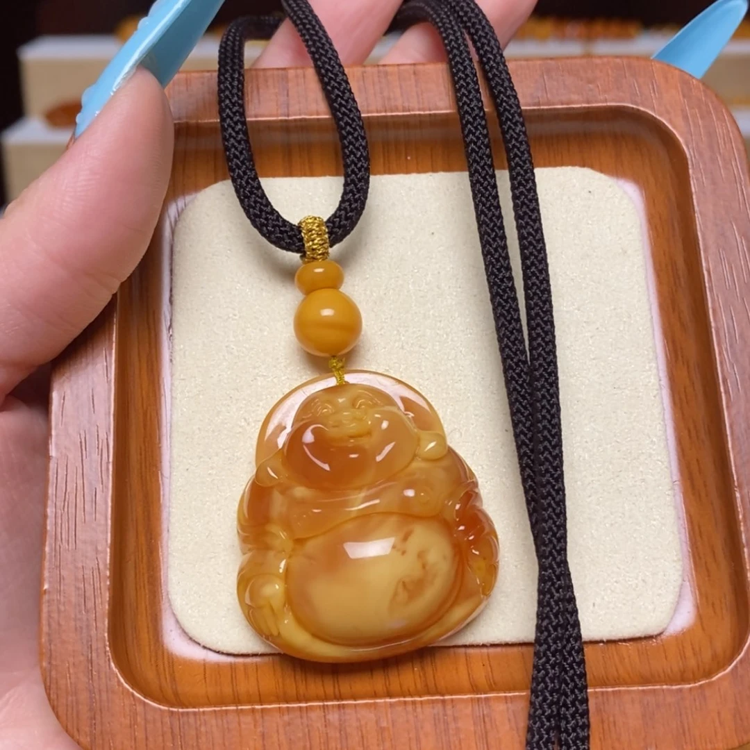 【闪购商品】未镶嵌颈饰蜜蜡项链