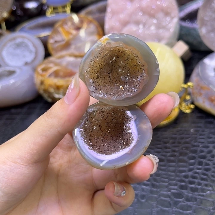 未镶嵌发饰水晶白晶盆