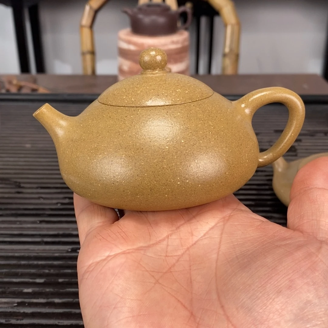 紫砂茶壶老清段乳瓢容量200毫升