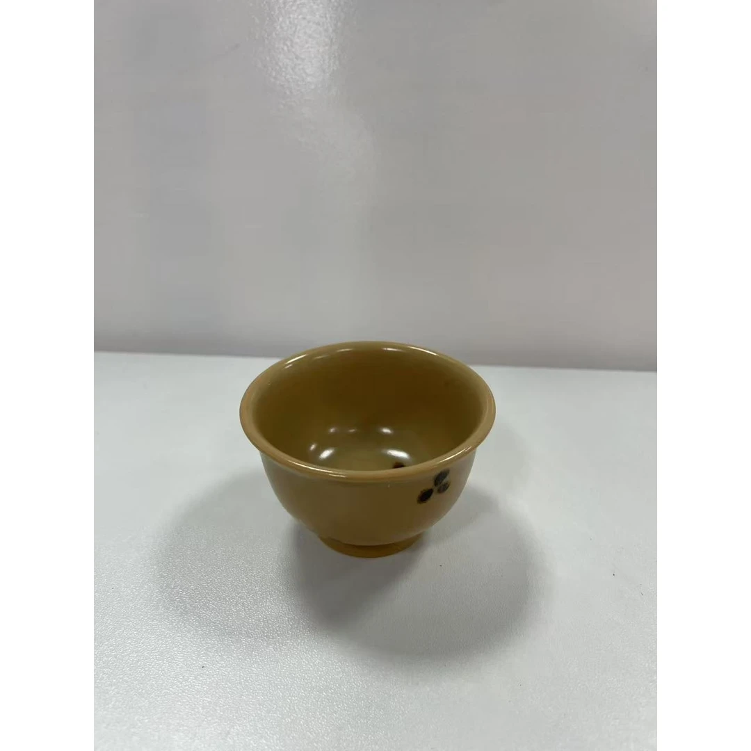 【龙泉】点彩 压手杯 陶瓷 lq-5154