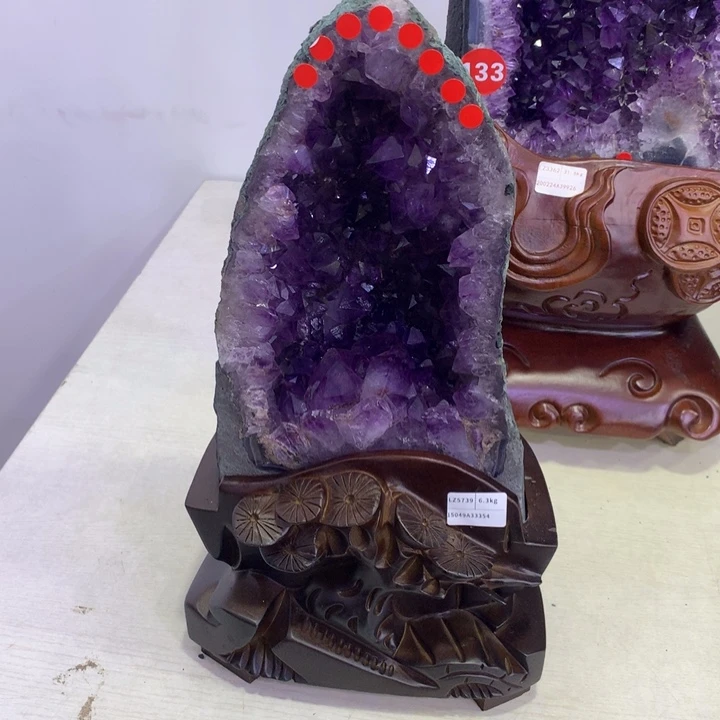 紫晶大型摆件（非配饰）未镶嵌