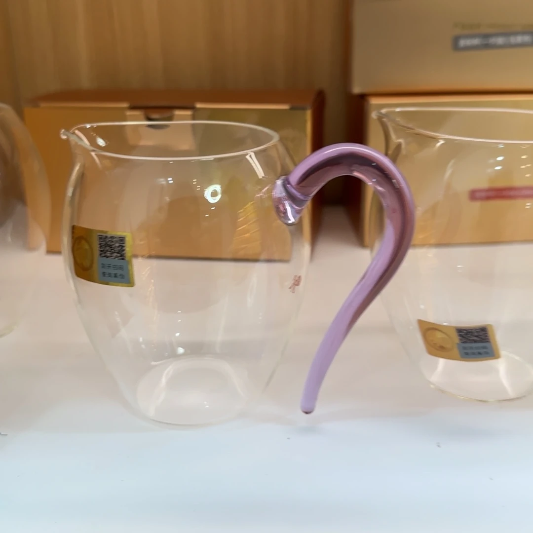 禾器怡然公道杯浅紫色