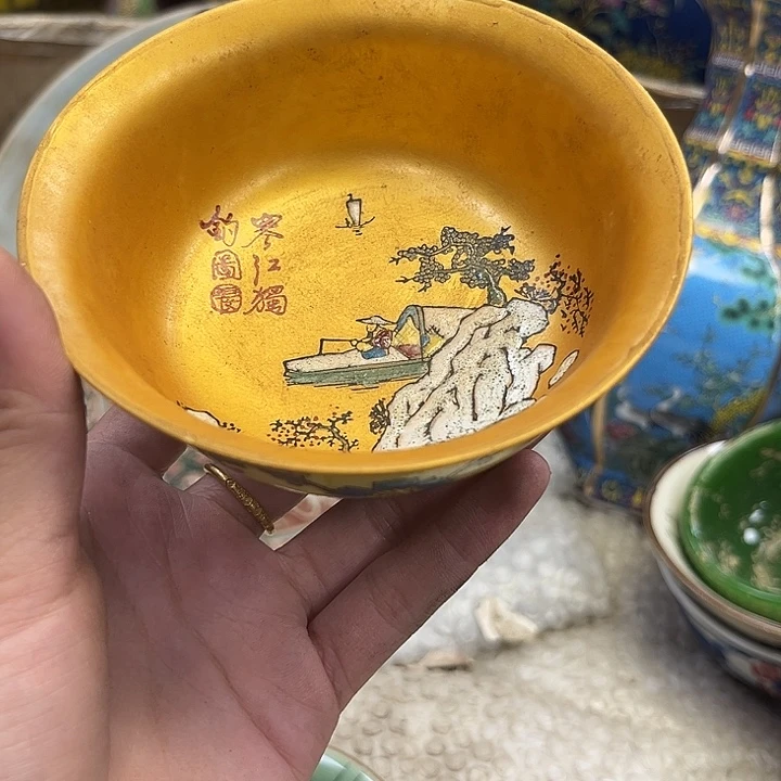 瓷片瓷器摆件 瓷器摆件