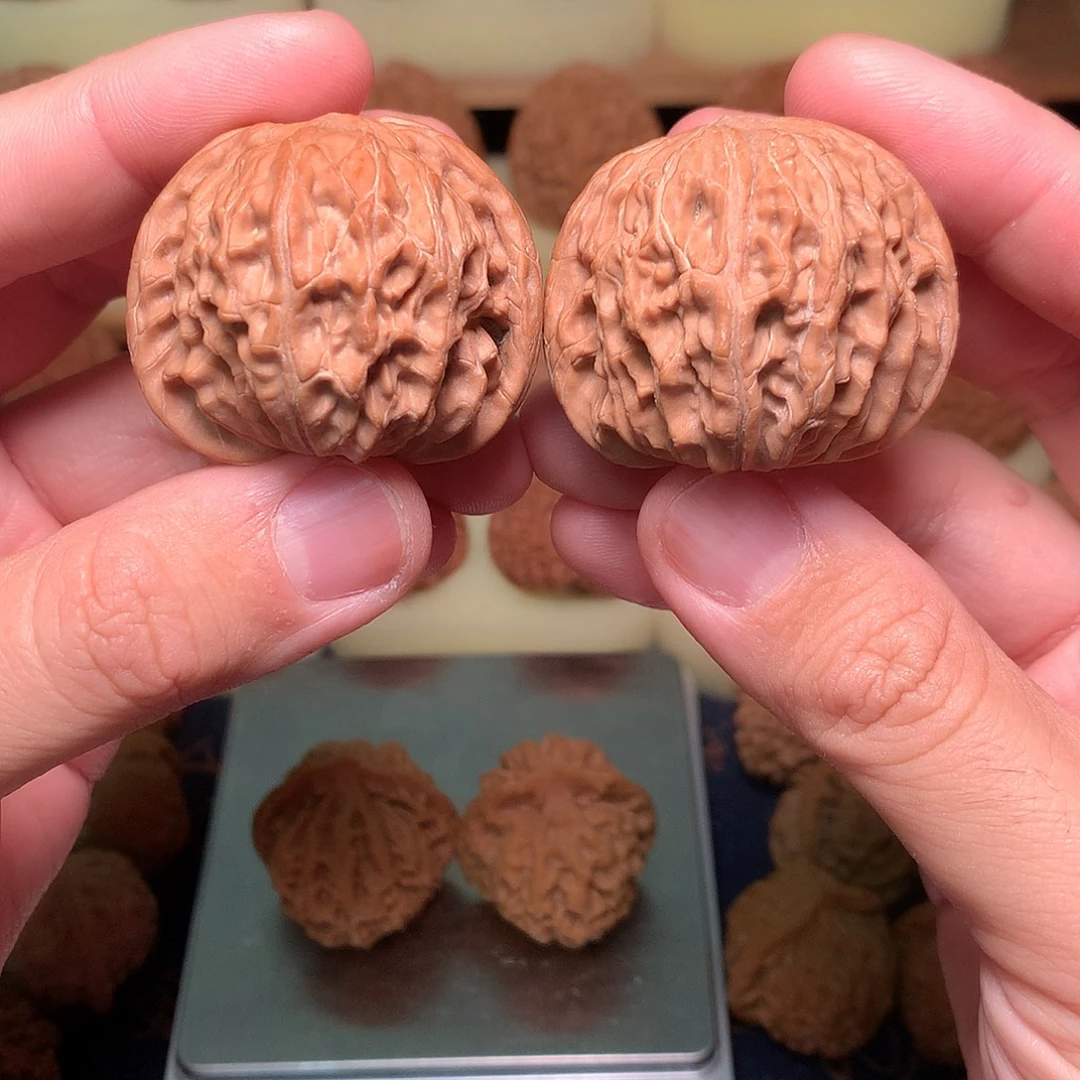 文玩核桃吊坠41.5山地磨全品