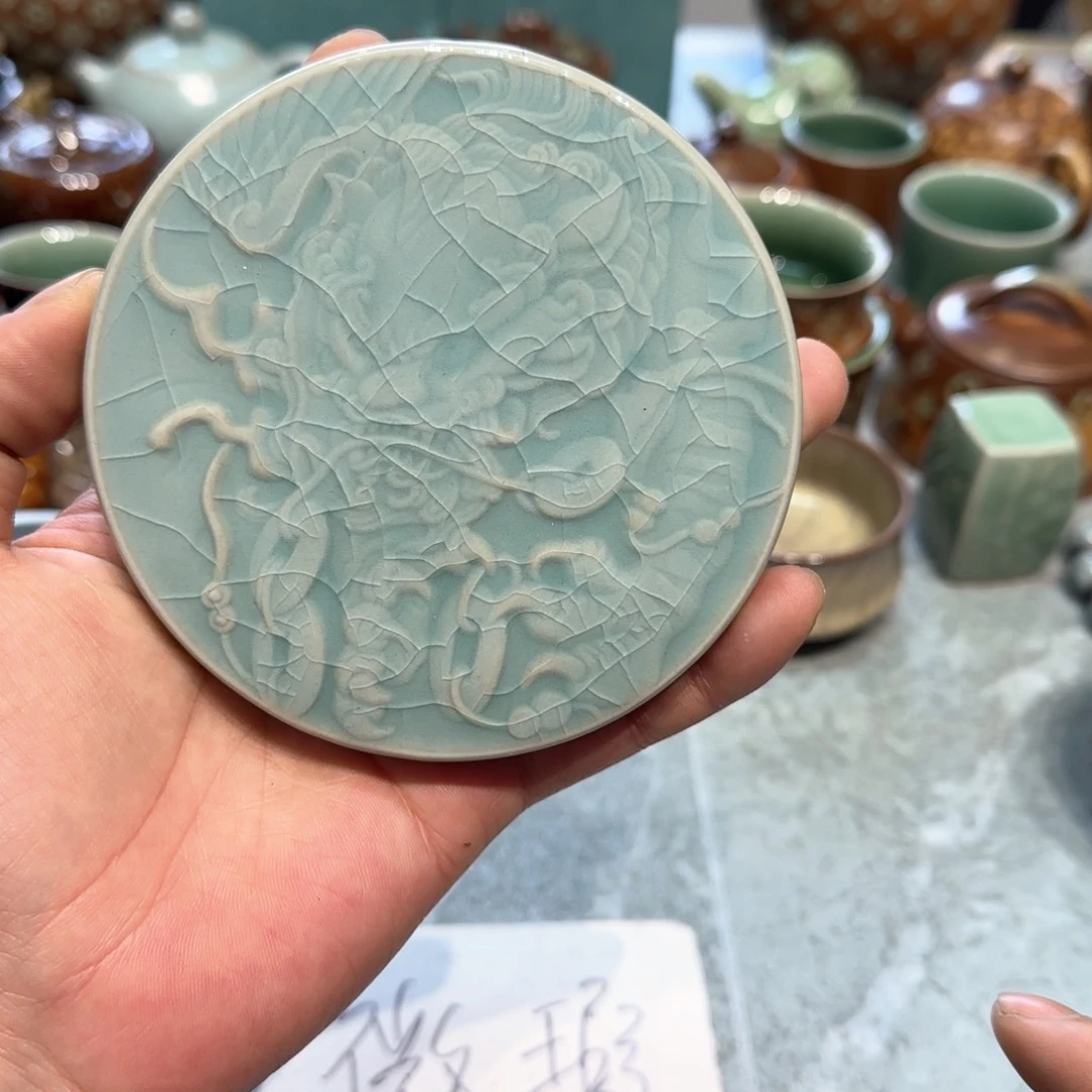 小金茶具青瓷茶器