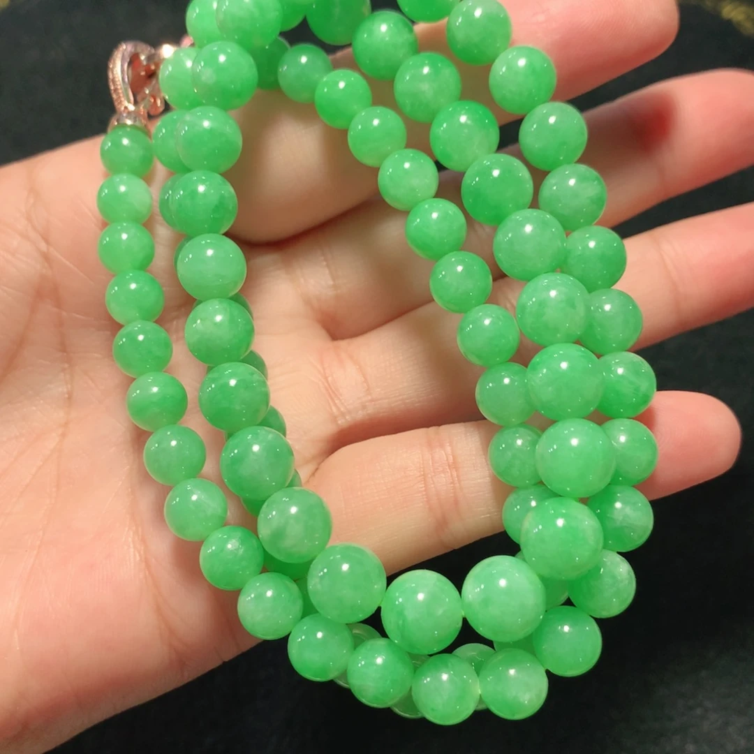 翡翠未镶嵌颈饰缅甸翡翠