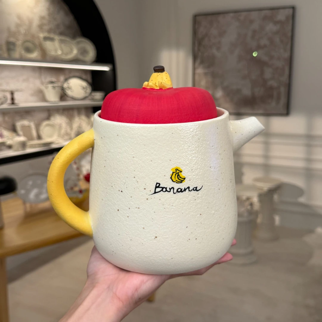 现代艺术William wilde系列餐具/苹果香蕉水壶