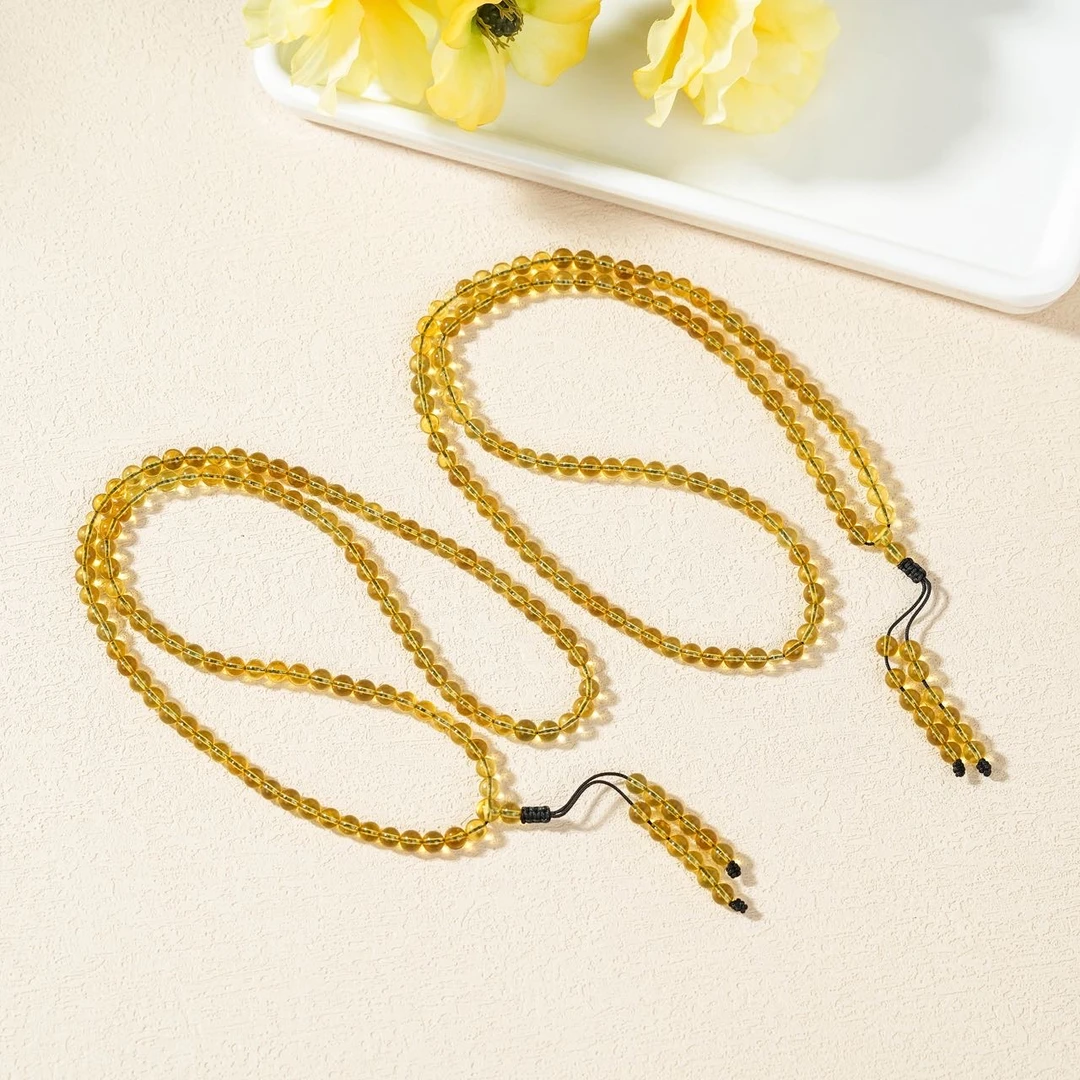 【云上叙】蓝珀长链—多样性发一件-5mm-V35514-14（东哥）