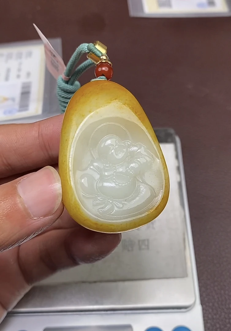 p1.23和田玉挂件多样性拍一发一未镶嵌128