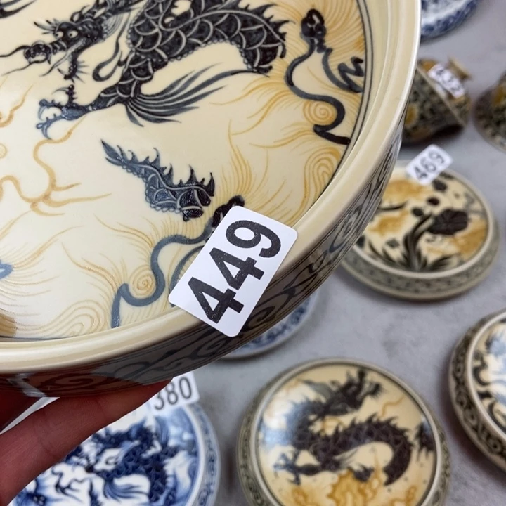 山***处瓷片手工手绘手工制作