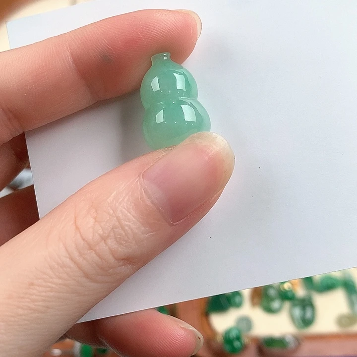 颈饰18K金镶嵌翡翠852567788