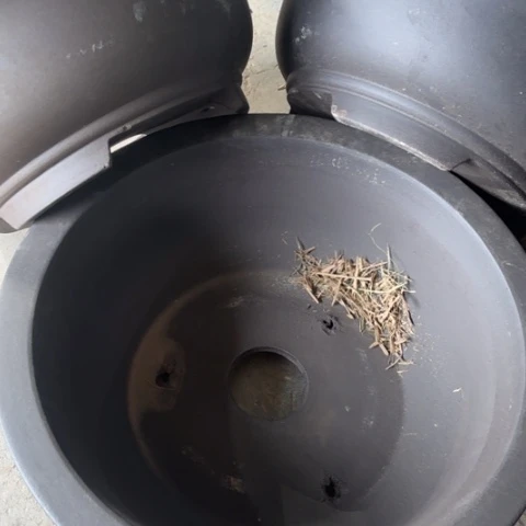 紫砂花盆100-3微瑕41-16