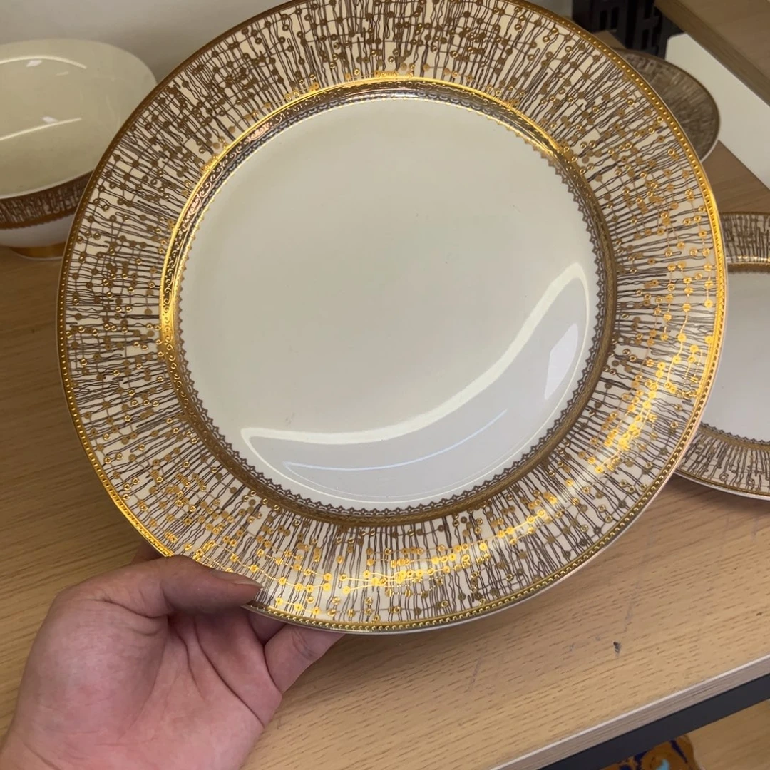 瓷片10.5寸平盘一个一单