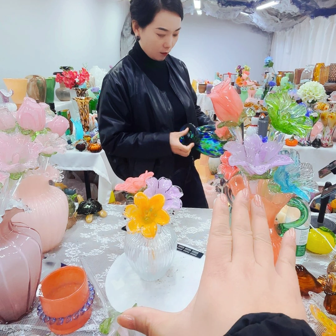 福利不退不换琉璃花瓶花器艺术品