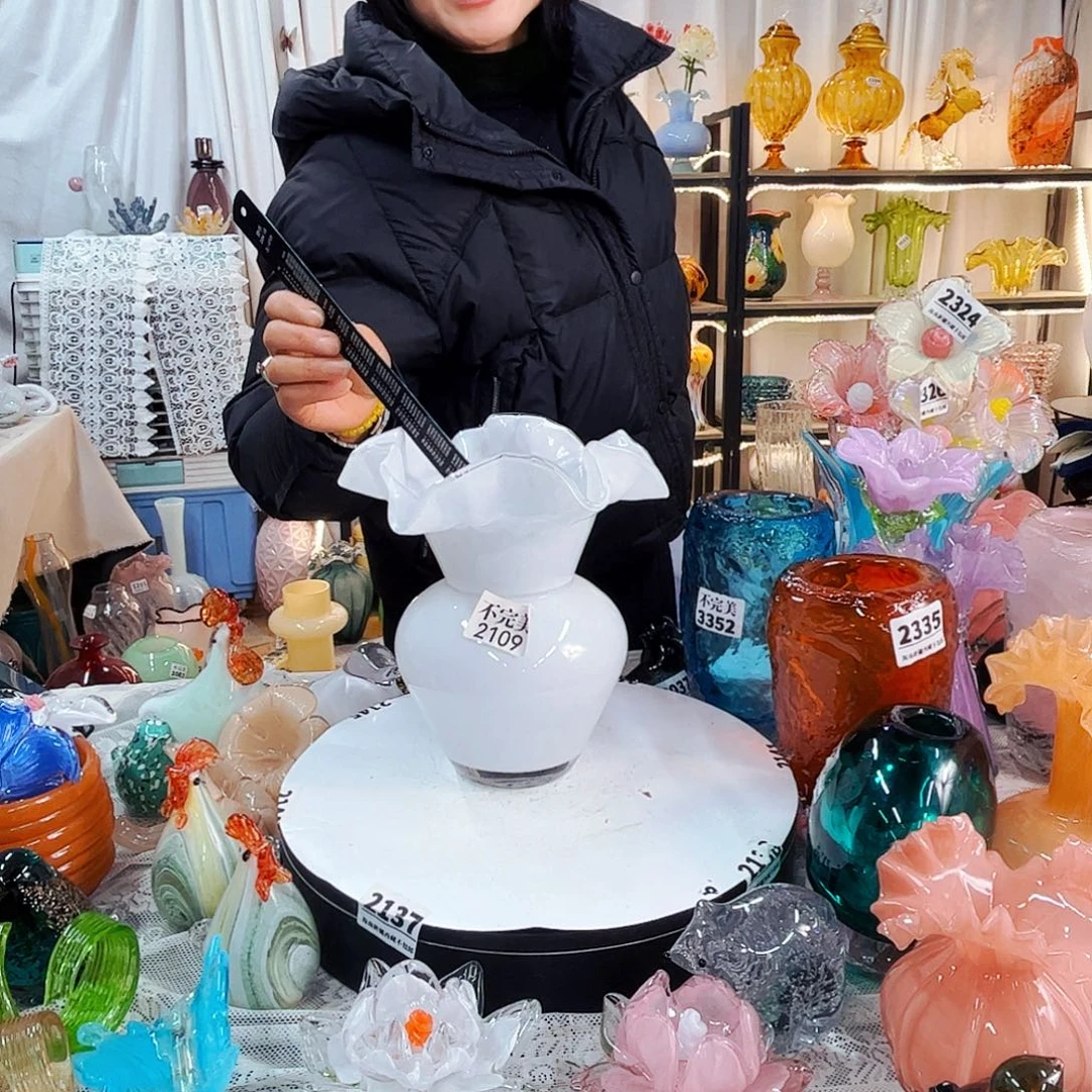 2109 家悦美居琉璃摆件不完美