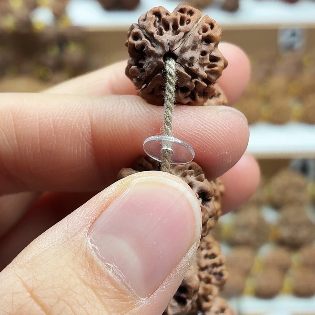 手串金刚菩提稀有精品4瓣飞碟磨盘