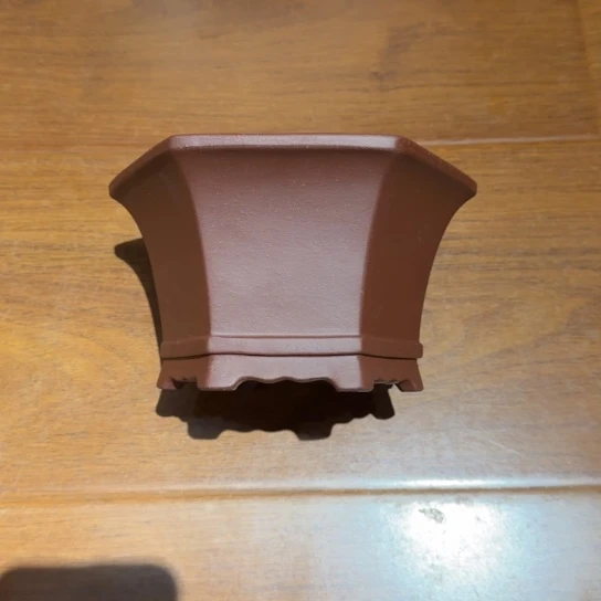 紫砂花盆原矿紫泥